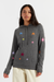 Grey Wool-Cashmere Star Hoodie