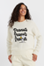 Cream Wool-Cashmere Snoopy and Woodstock Sweater