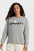 Grey Cotton Snoopy Sweatshirt