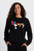 Black Wool-Cashmere Snoopy Sweater