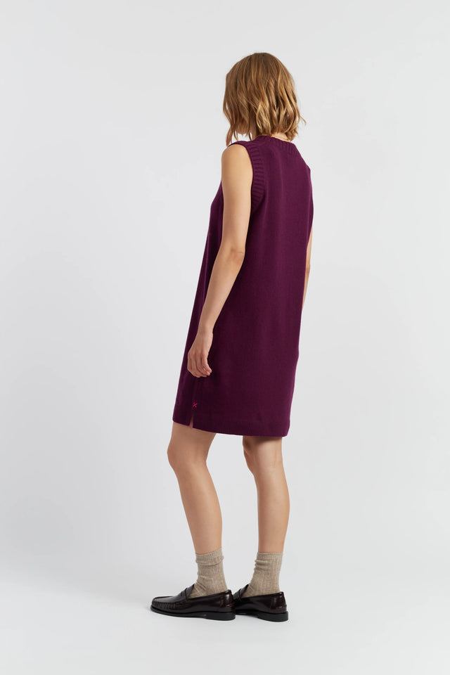 Mulberry Wool-Cashmere Mini Dress image 3