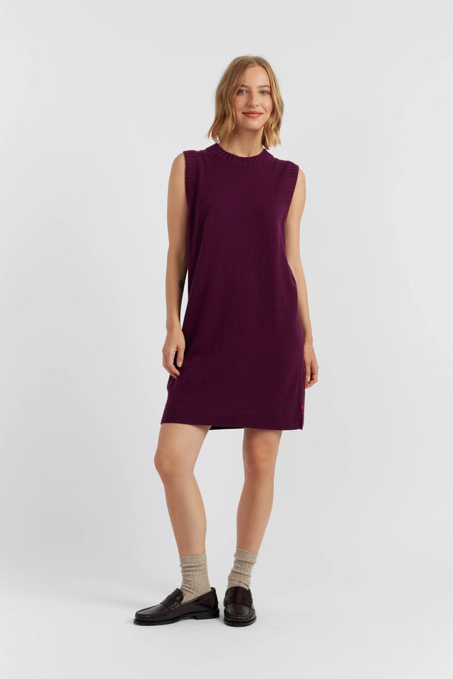 Mulberry Wool-Cashmere Mini Dress image 2