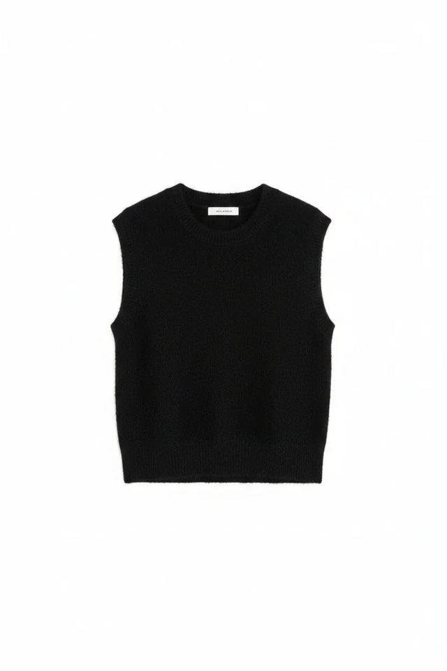 Black Wool-Cashmere Tank image 4