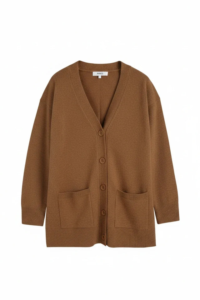 Toffee Wool-Cashmere Long Cardigan image 4