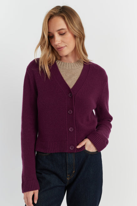 Mulberry Pure Cashmere Cardigan