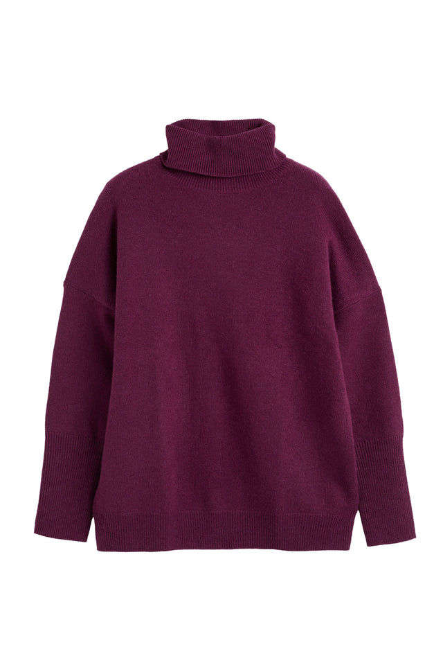 Mulberry Pure Cashmere Relaxed Rollneck Sweater image 4