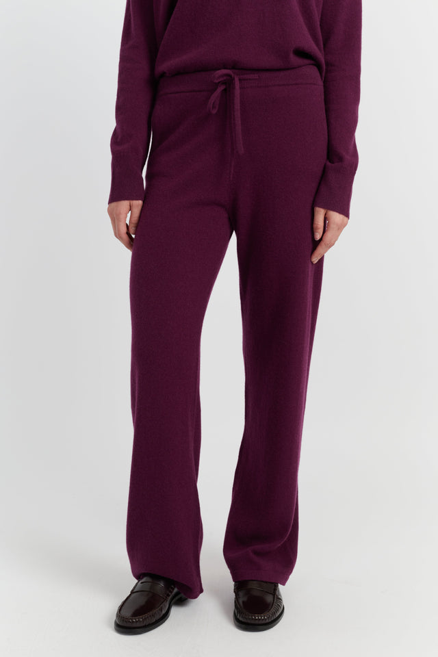 Mulberry Pure Cashmere Wide-Leg Pants image 3