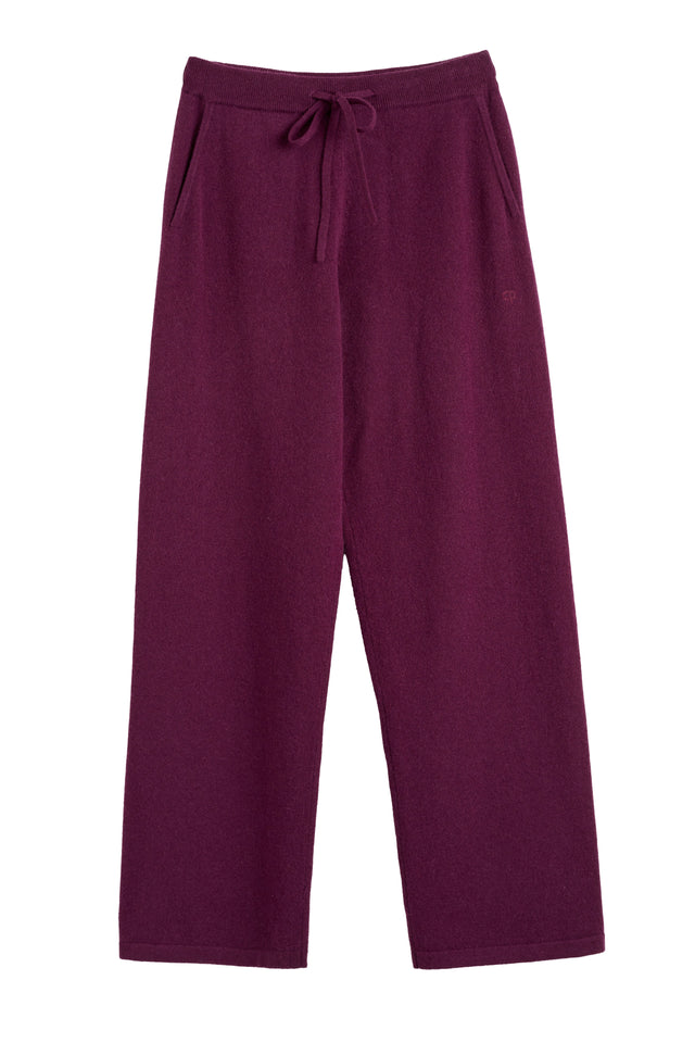 Mulberry Pure Cashmere Wide-Leg Pants image 4
