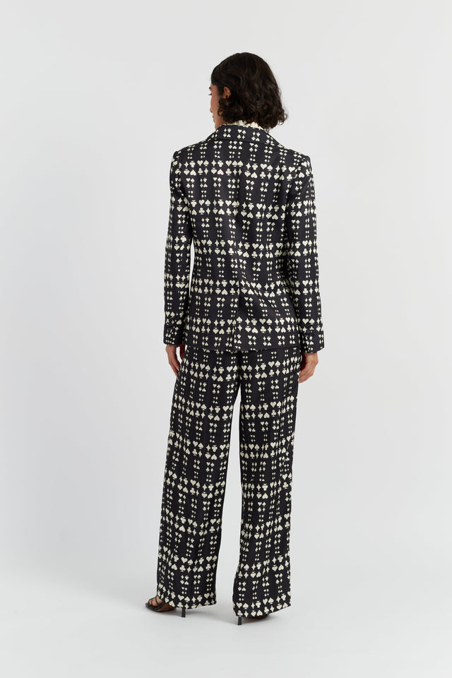 Black Queen of Hearts Blazer image 2