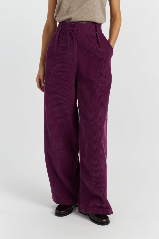 Mulberry Cotton Corduroy Trousers image 3