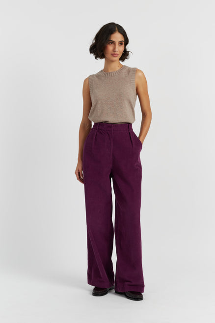 Mulberry Cotton Corduroy Trousers
