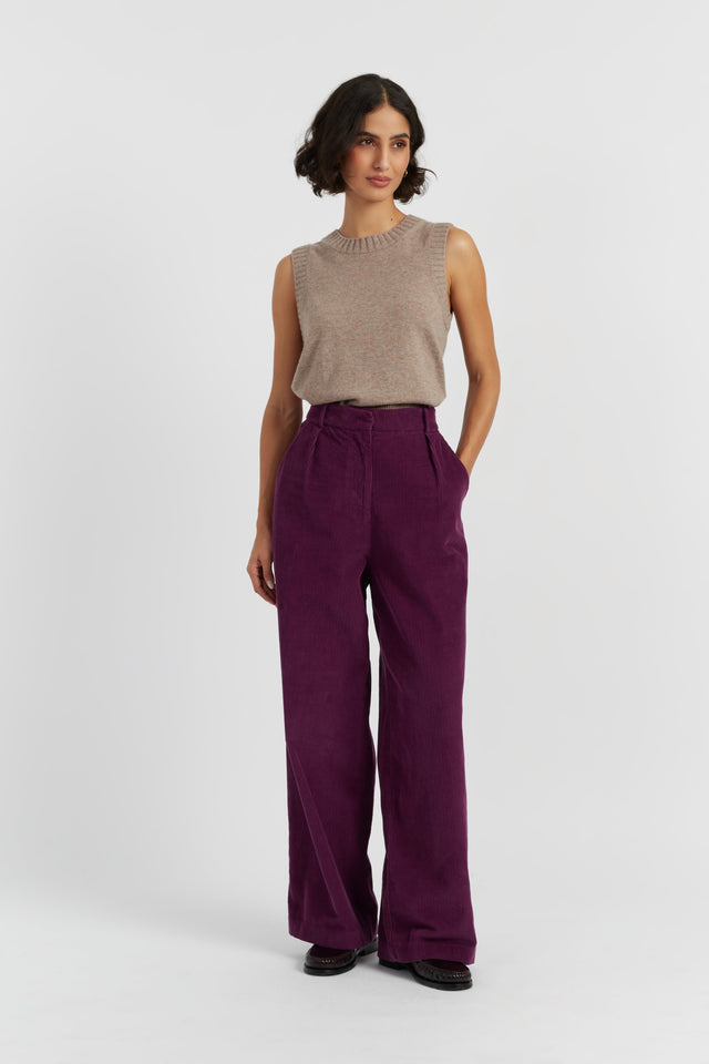 Mulberry Cotton Corduroy Trousers image 1