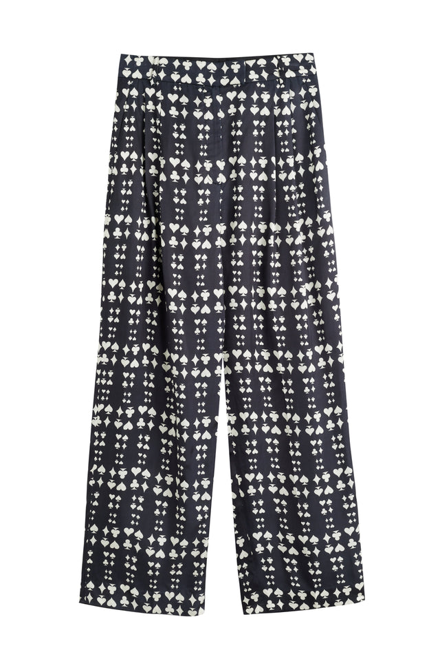 Black Queen of Hearts Trousers image 5