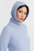 Washed-Blue Wool-Cashmere Balaclava