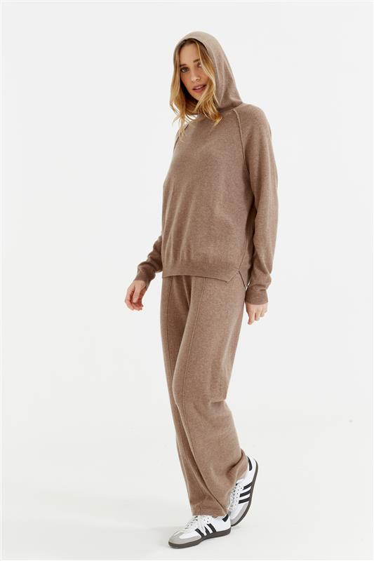Hazel Wool-Cashmere Boxy Hoodie image 1