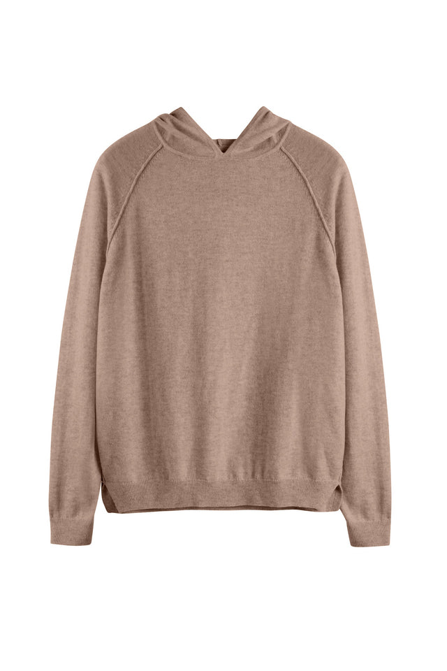 Hazel Wool-Cashmere Boxy Hoodie image 2