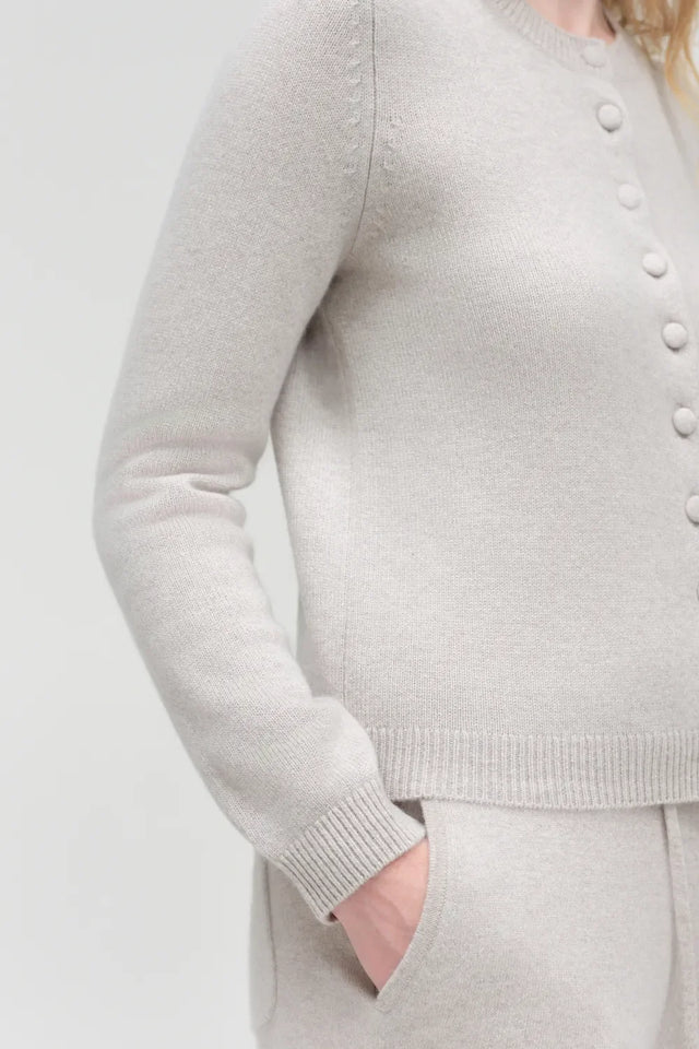 Chinchilla Pure Cashmere Camille Cardigan image 5