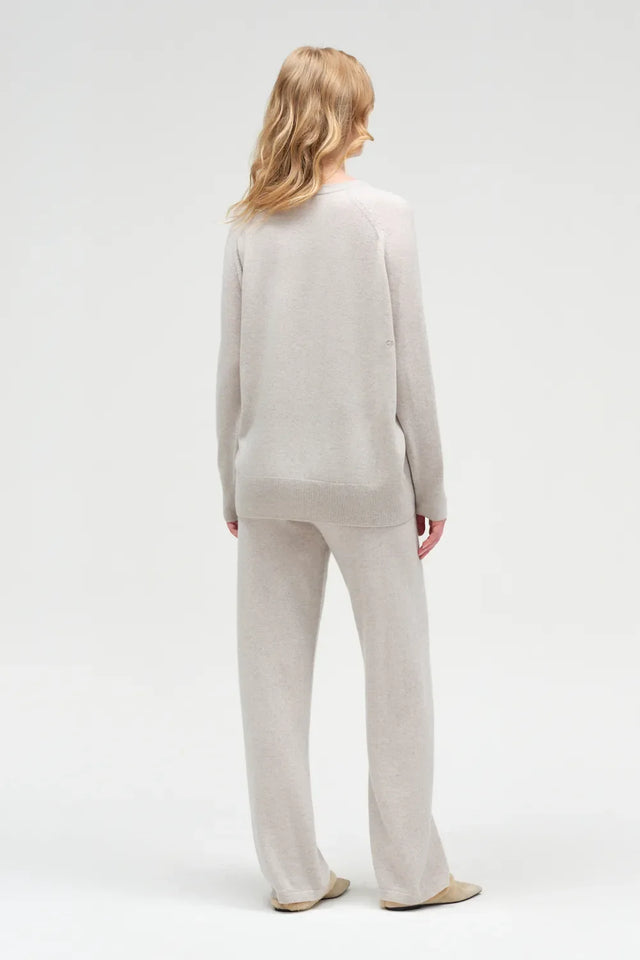 Chinchilla Pure Cashmere Slouchy Sweater image 4