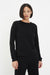 Black Cashmere Crew Sweater