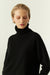 Black Cashmere Rollneck Sweater