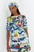 Multicoloured Wool-Cashmere Paradise T-Shirt