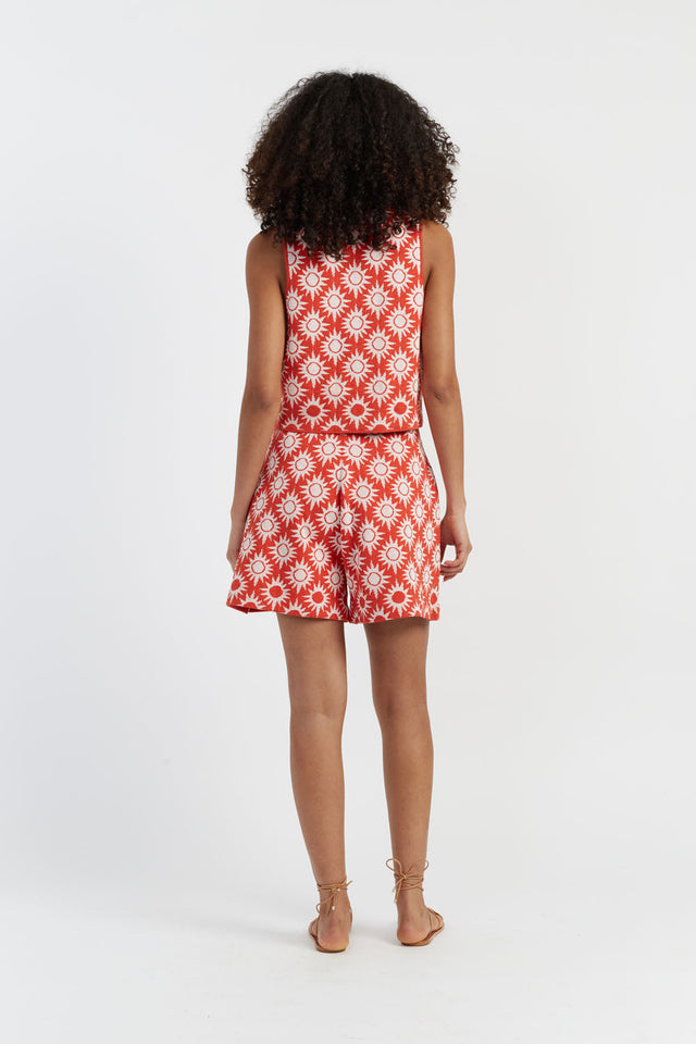 Terracotta Laura Whitmore Sunflower Waistcoat image 5