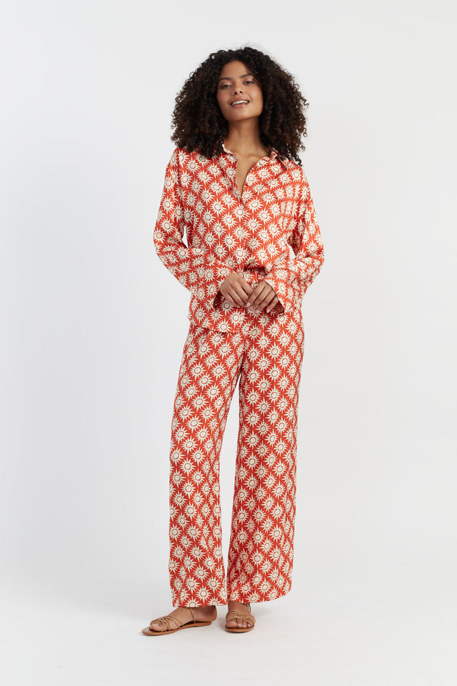 Terracotta Laura Whitmore Paradise Trousers image 2