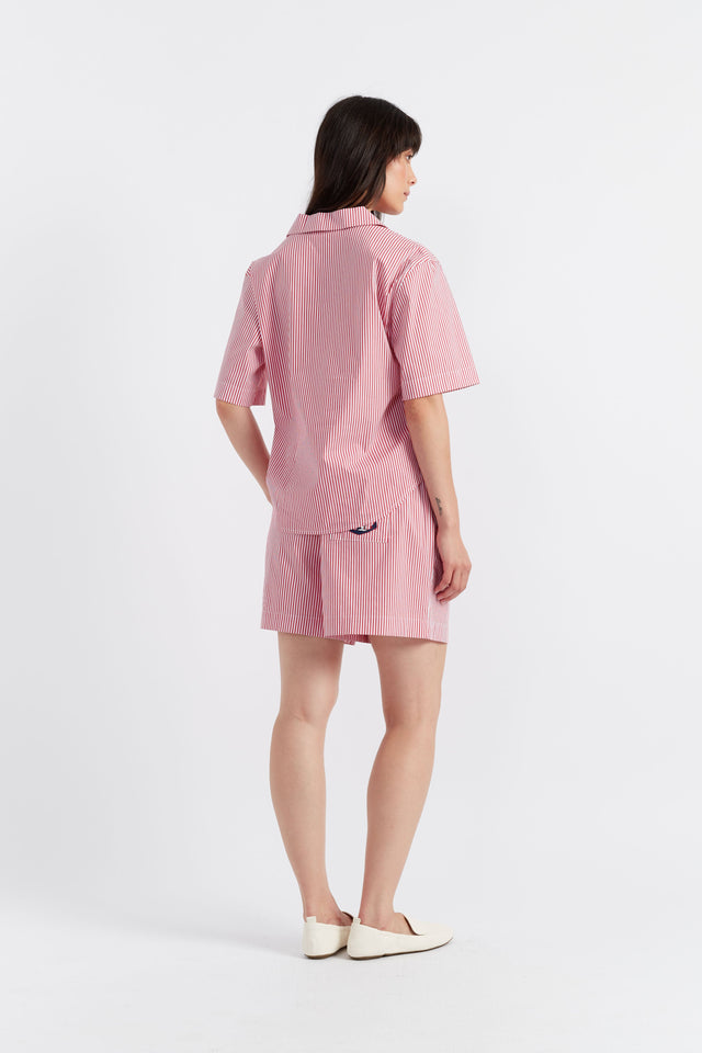 Red Cotton Snoopy Anchor Co-ord image 6