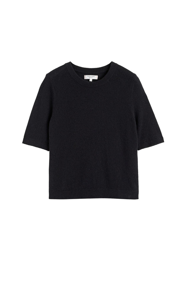 Black Cloud Cashmere T-shirt image 2