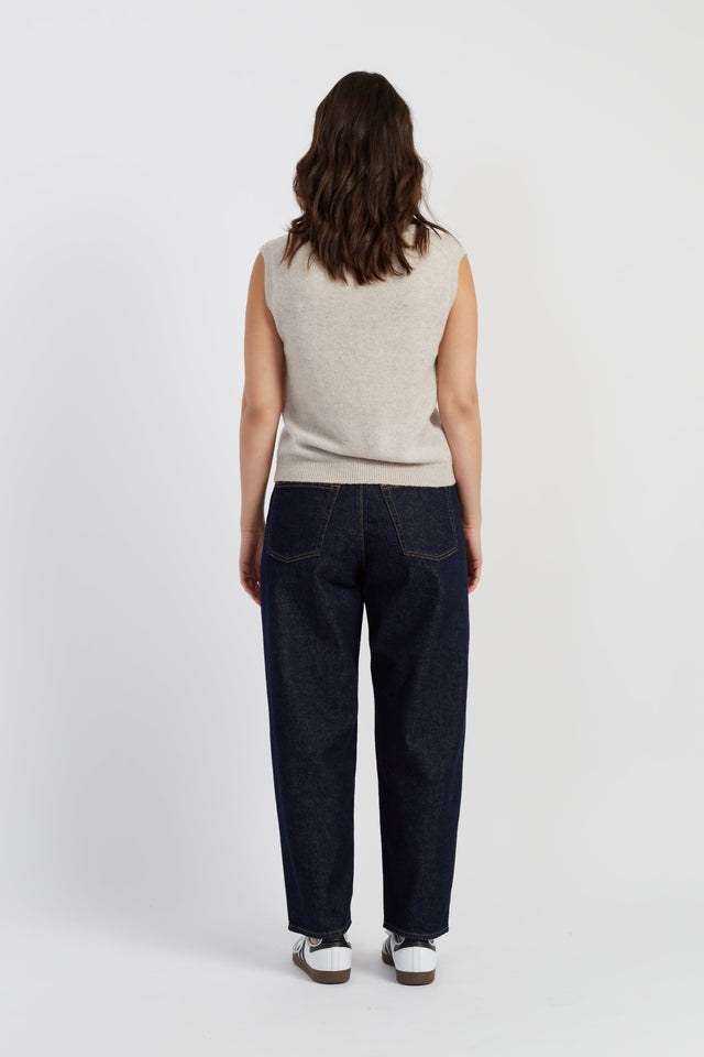 Taupe Cloud Cashmere Tank image 2