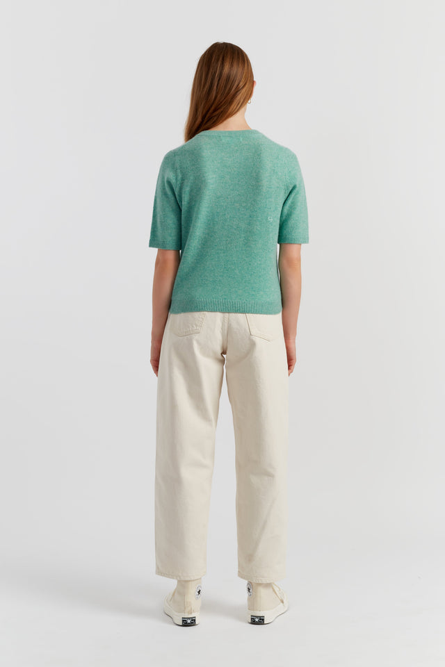 Spearmint Cloud Cashmere T-shirt image 3