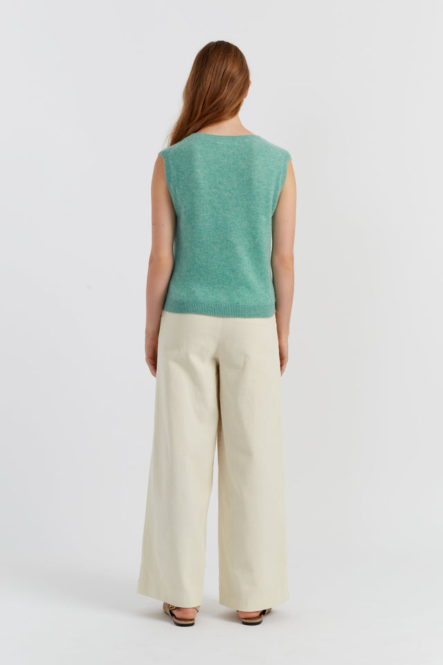 Spearmint Cloud Cashmere Tank image 5