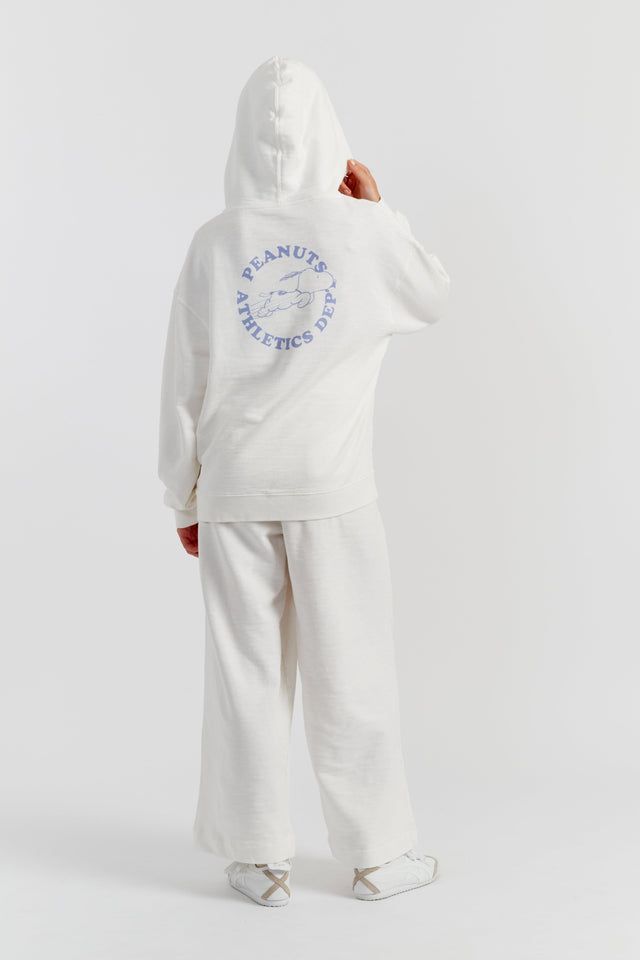 Chinti and Parker Women's hoodie sweatshirt Cream 100% Cotton Snoopy image 4
