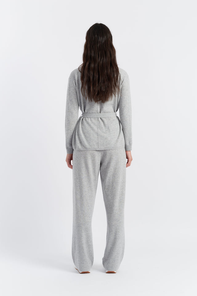 Women's Chinti and Parker Cardigan Light-Grey Wool-Cashmere Wrap style Size XS-3L image 3