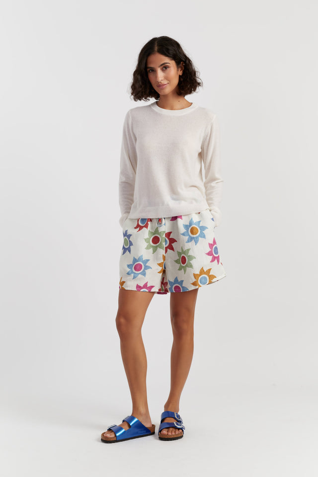 Cream Air Pure Cashmere Sweater image 2