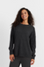 Charcoal Wool-Cashmere Slouchy Sweater