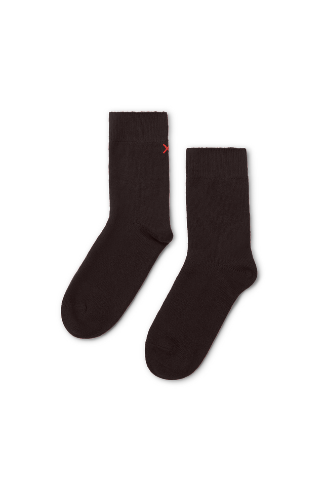 Black Wool-Cashmere Socks image 2