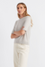 Taupe Cloud Cashmere T-shirt