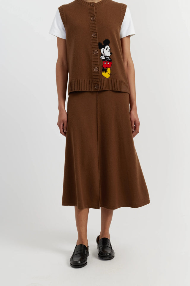Toffee Wool-Cashmere Mickey's Waistcoat image 6
