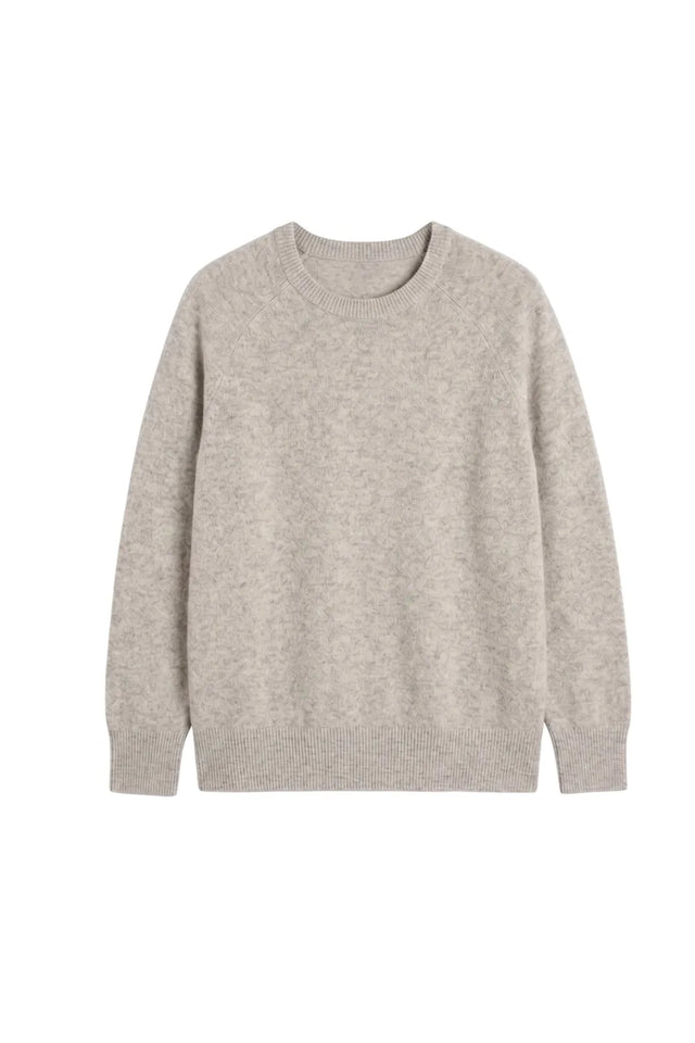 Chinchilla Pure Cashmere Slouchy Sweater image 6